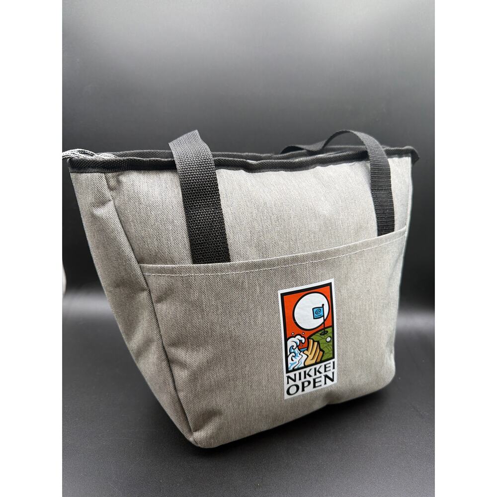 Merchant & Craft Nikkei Open Insulated Tote Cooler Bag NWT Gray Canvas 14"x10"
